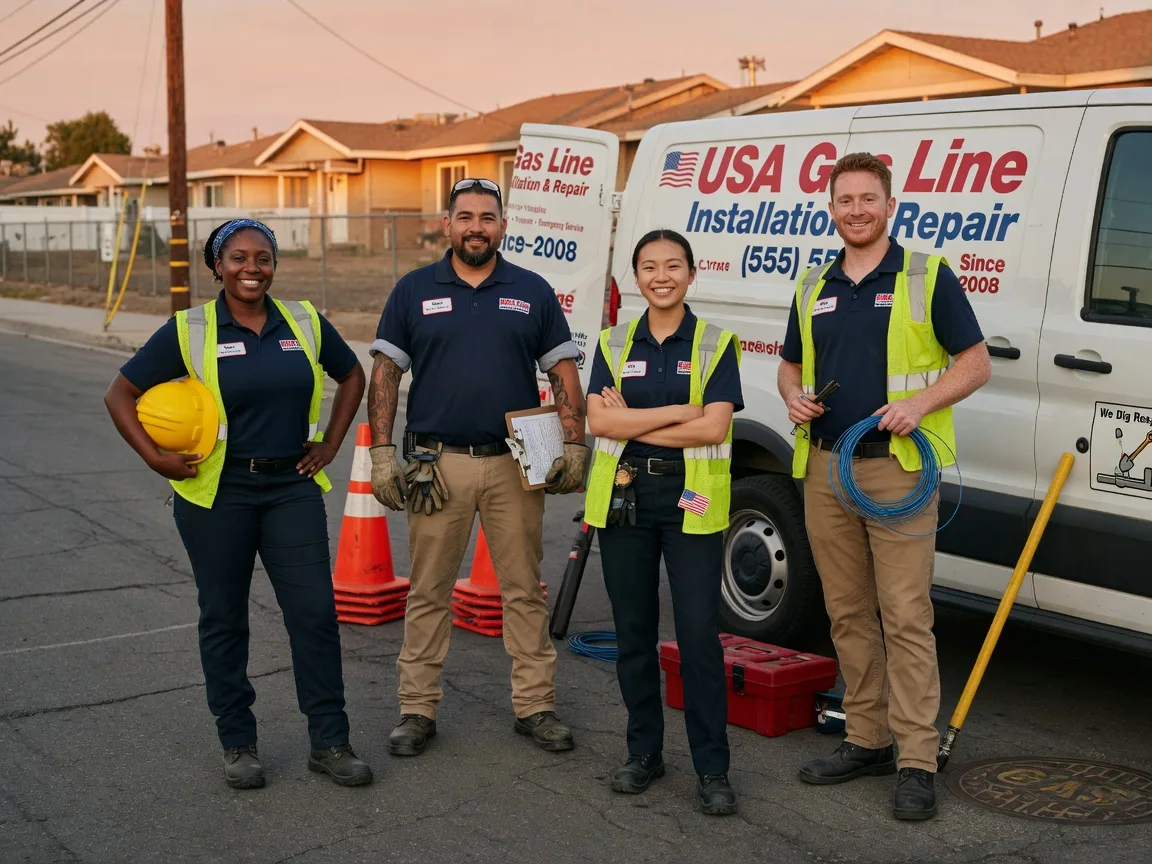 Gas Line Installation company in Paris, AR